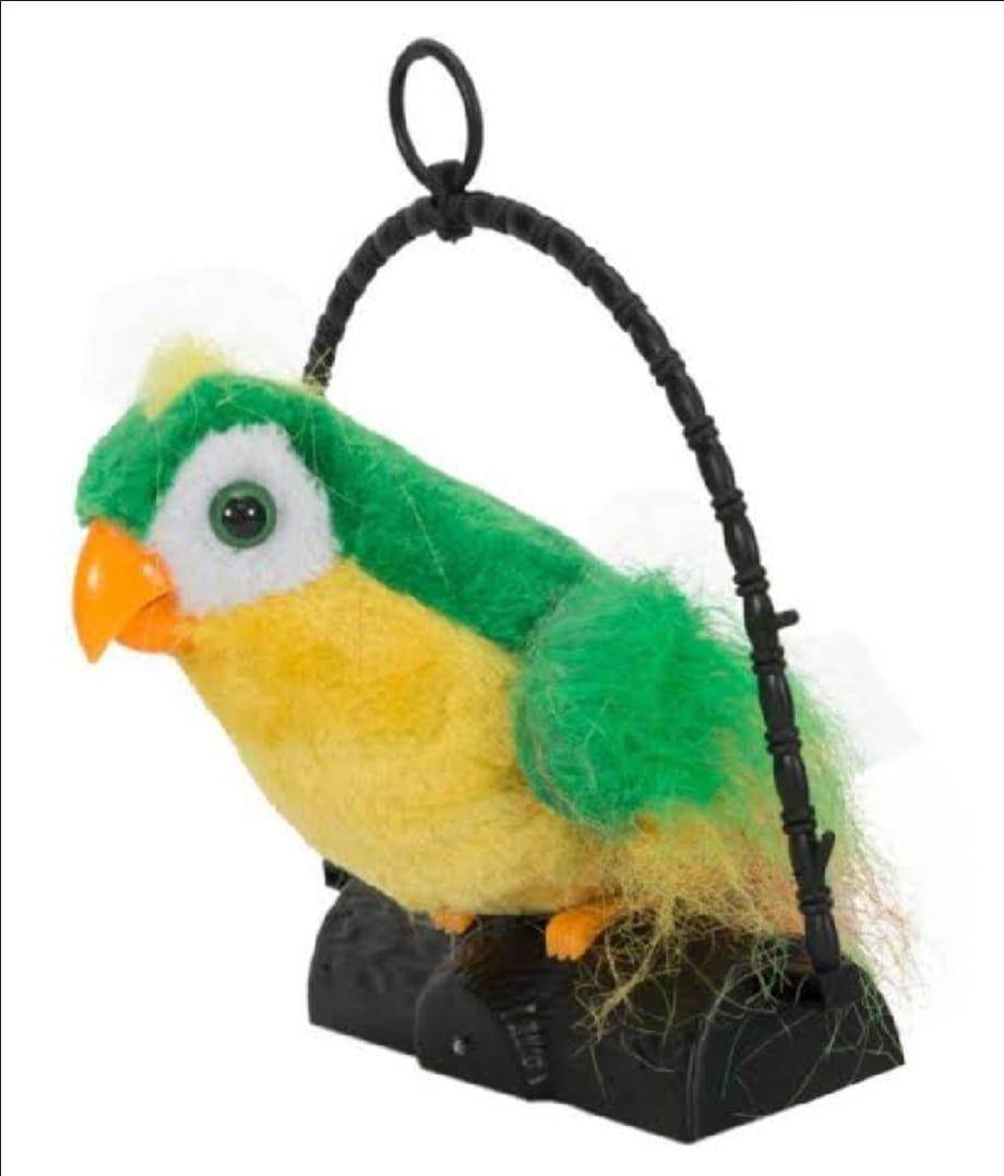 Electric Plush Parrot Toy Multicolor – Interactive Talking Toy for Kids