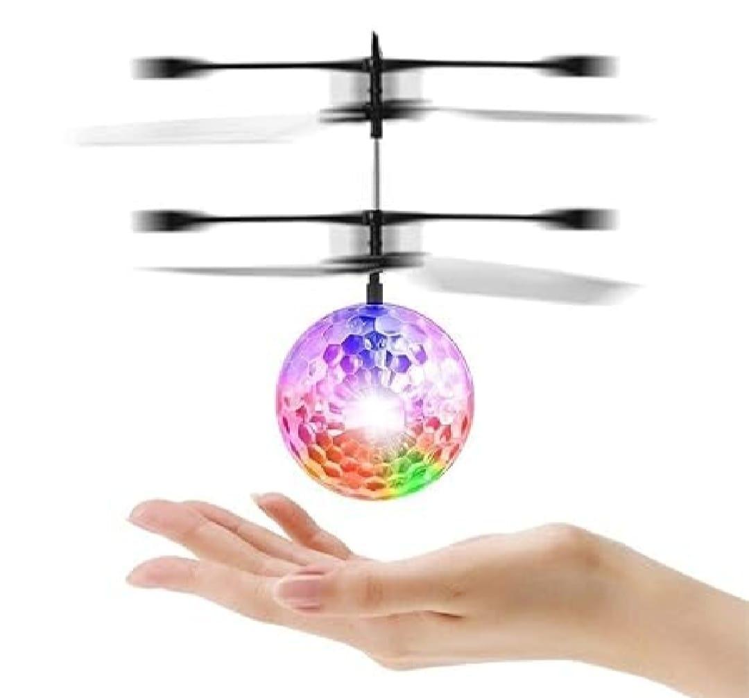 Mini Induction Flying Ball with LED Lights for Kids – Interactive Hover Toy