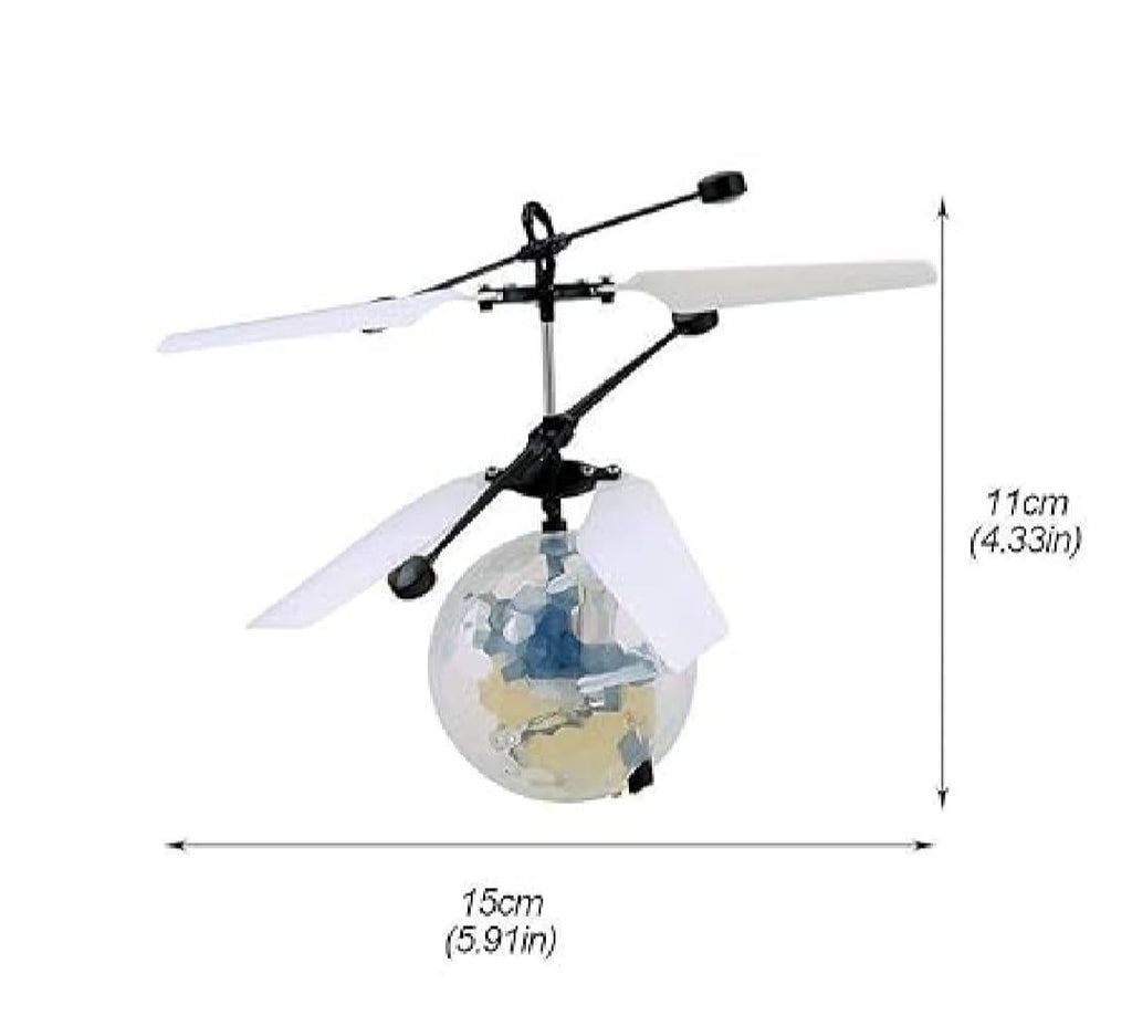 Mini Induction Flying Ball with LED Lights for Kids – Interactive Hover Toy
