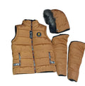 Men's Polyester Puffer Jacket | Lightweight Warm Winter Coat