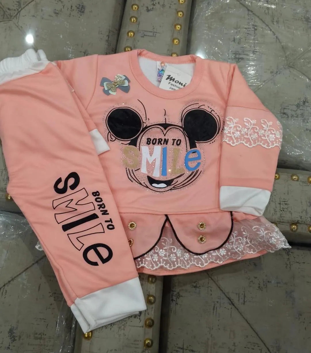 Fleece 2-Piece Set for Girls 1–5 Years – Warm Winter Outfit for Kids