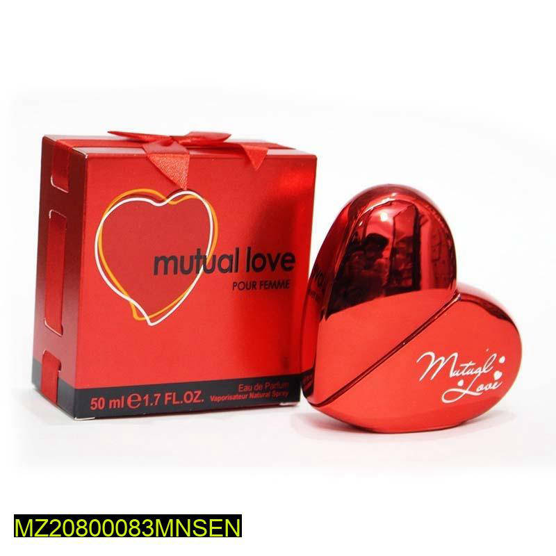 Heart Shaped Red Perfume for Women 50ml – Long Lasting Floral Fragrance