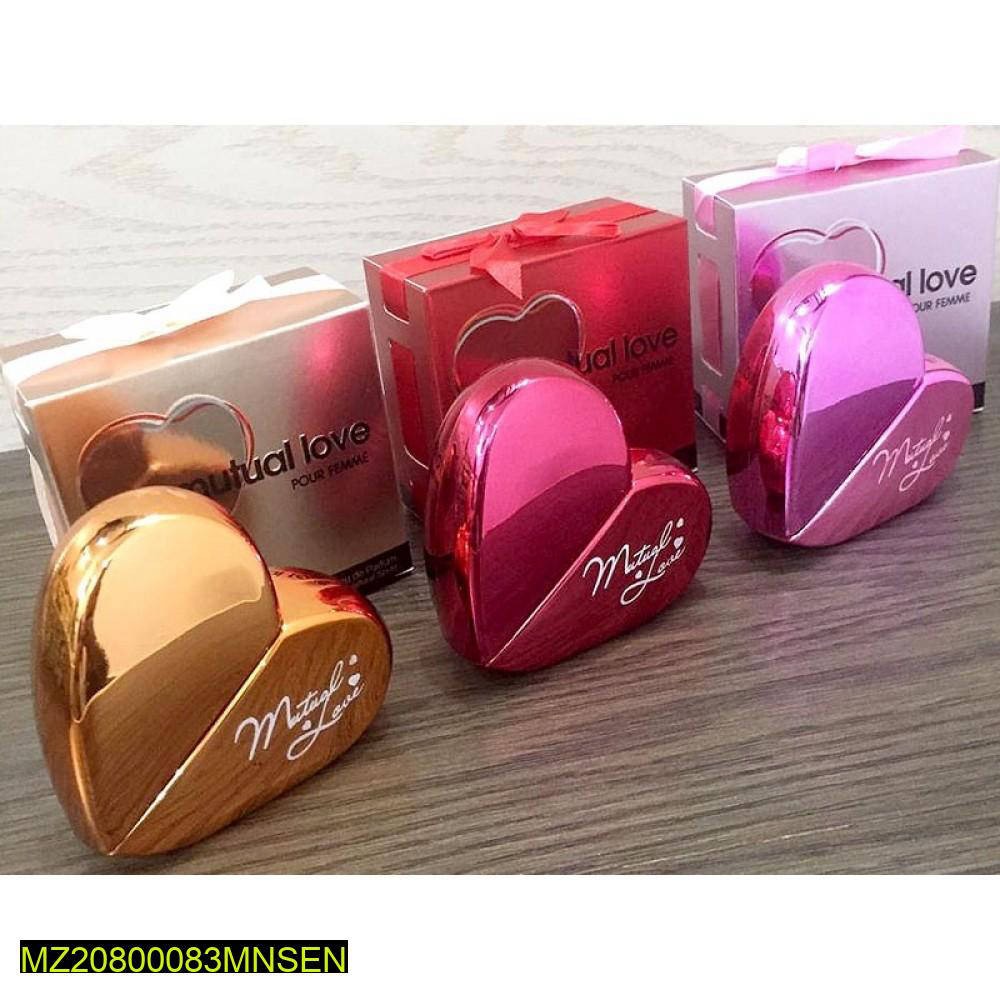 Heart Shaped Red Perfume for Women 50ml – Long Lasting Floral Fragrance