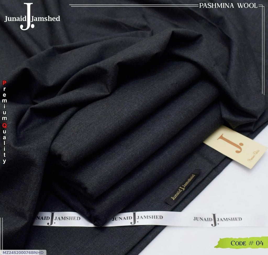 Premium Pashmina Wool Suit Black – Men's Winter Wedding & Office Wear