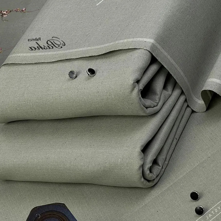 Pasha Classic Khaddar Suit Grey – Premium Unstitched Winter Wear for Men