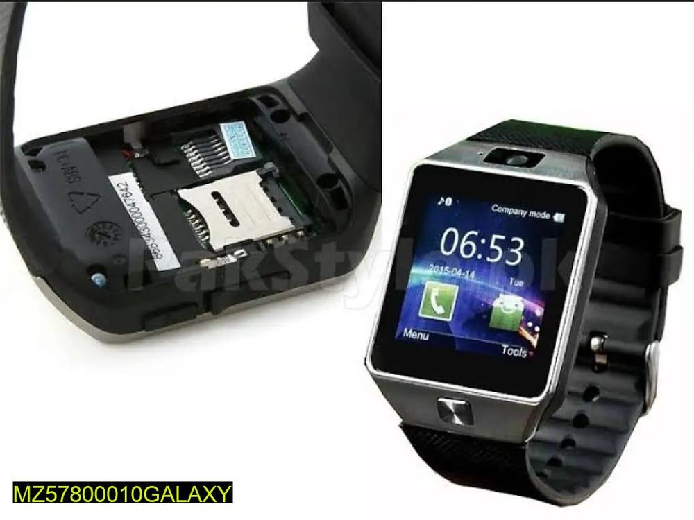 DZ09 Bluetooth Smart Watch with Camera & SIM Card Support – Touchscreen Smartwatch