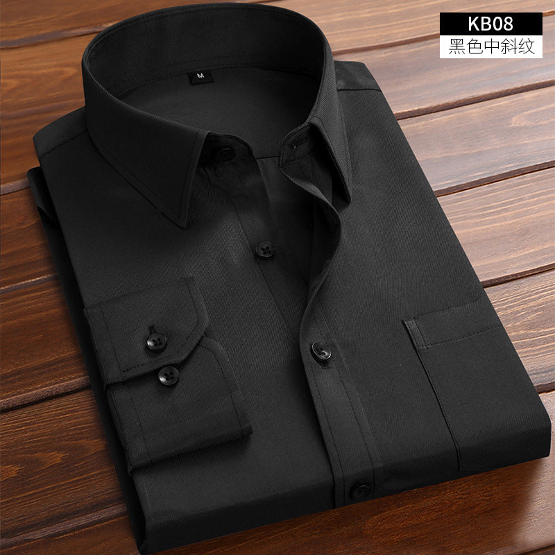 Men's Slim Fit Cotton Business Shirt | Formal Dress Shirt Multiple Colors