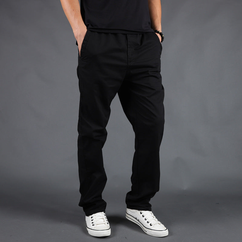 Men's Loose Fit Cotton Pants |  Autumn Winter Trousers