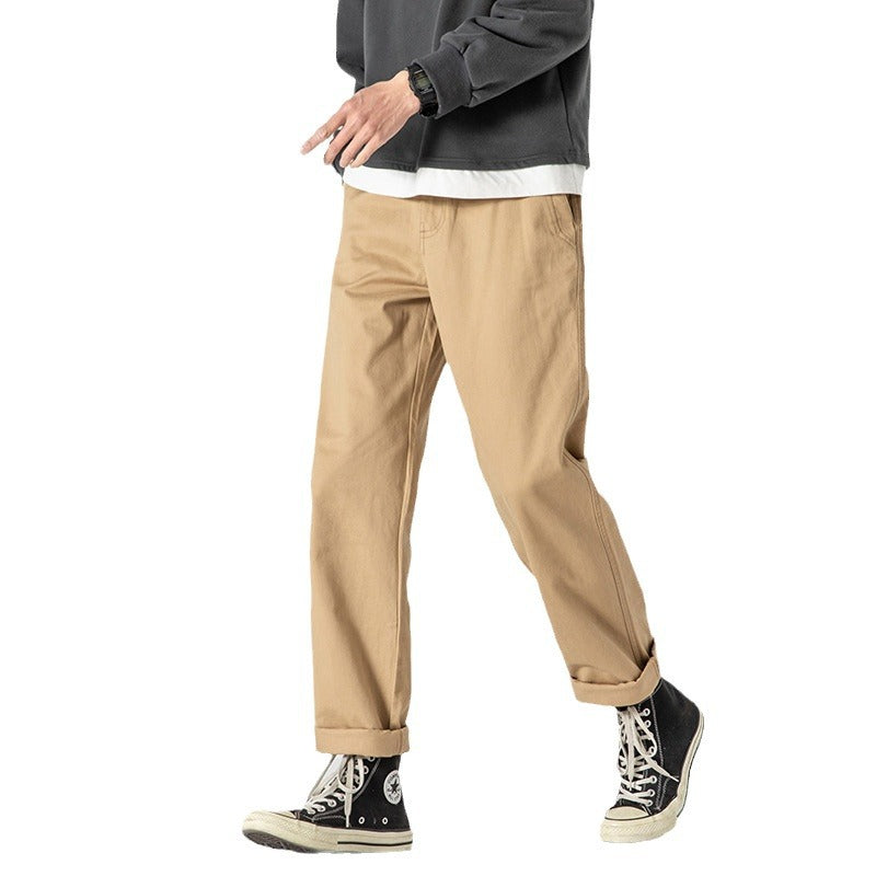 Men's Loose Fit Cotton Pants |  Autumn Winter Trousers