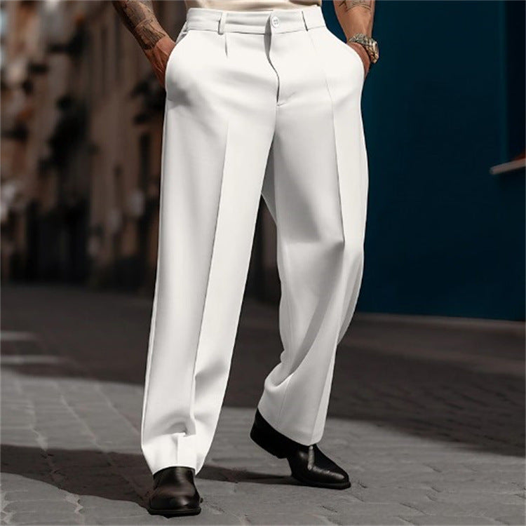 Men's Loose Fit Cotton Pants |  Autumn Winter Trousers