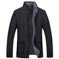 Velvet Padded Jacket for Men | Warm Winter Fashion Jacket