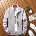 Men's Stand Collar Jacket –  Plus Size Casual Spring & Autumn Coat